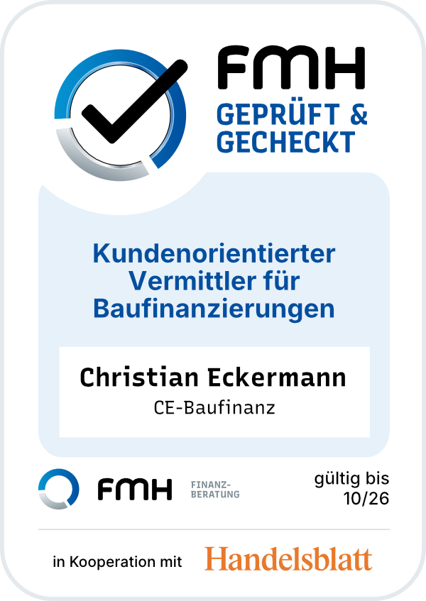 FMH-Siegel - Auszeichnung für CE-Baufinanz